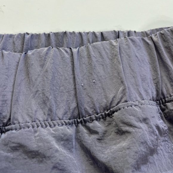 Gap Fit Fleece Lined Snap Bottoms Parachute Sweatpants Purple Size Medium P - Picture 12 of 12